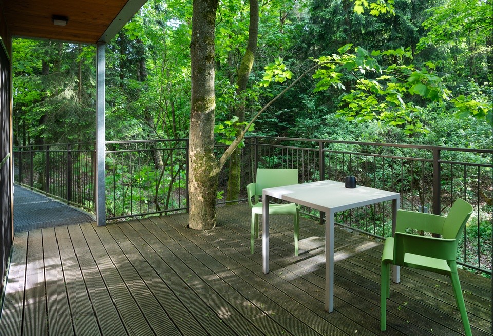Gemütlicher Rückzugsort im Baumhaus